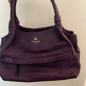 Kate Spade Purple Satchel